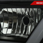 Spec-D 00-05 Chevy Impala Headlights LED Bar OEM Style Black/Smoked