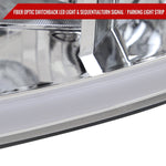 Spec-D 06-16 Chevy Impala Headlights LED Bar OEM Style.