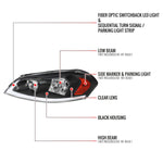 Spec-D 06-16 Impala /06-07 Monte Carlo Headlights Sequetial Black