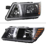 Spec-D 09-20 Dodge Journey Headlights OEM Replacement Black