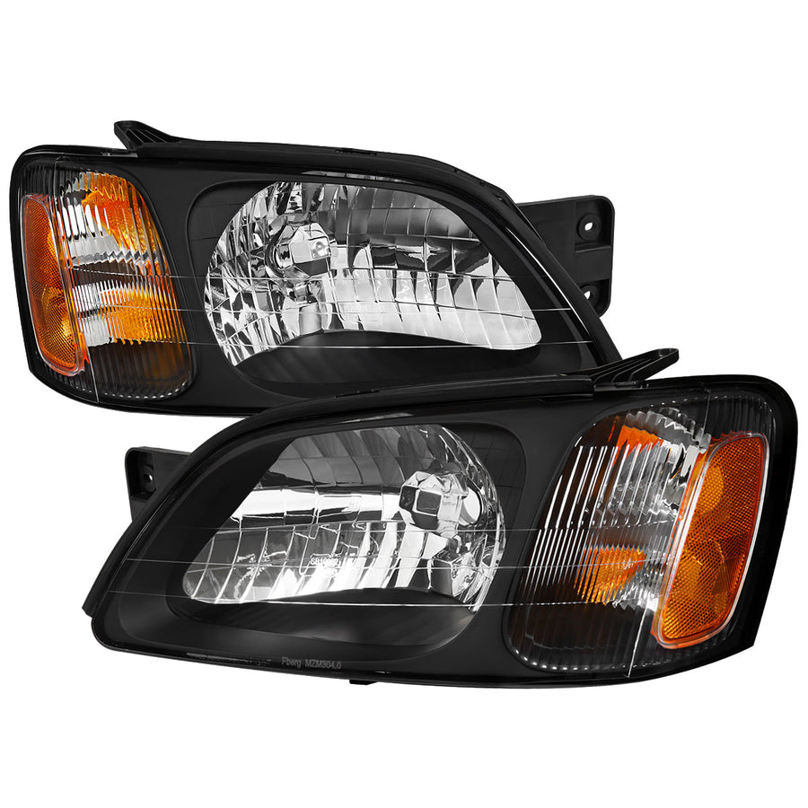 Spec-D 00-04 Legacy 03-06 Baja Sport Headlights OEM Style Black