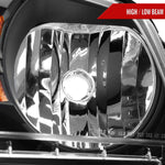 Spec-D 10-14 Ford Mustang OEM OEM Style Headlights Black
