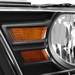 Spec-D 10-14 Ford Mustang OEM OEM Style Headlights Black