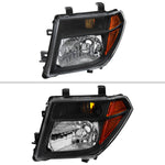 Spec-D 05-08 Frontier/05-06 Pathfinder Headlights OEM Style Black