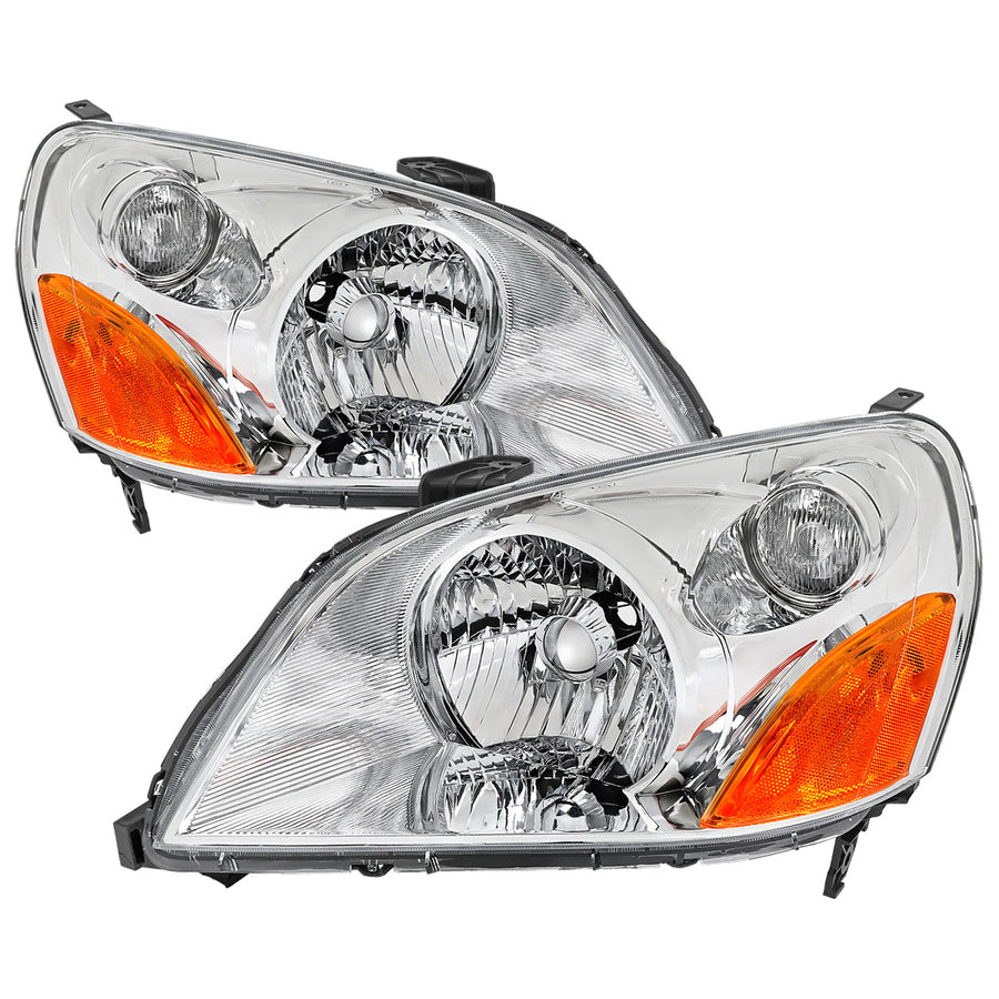 Spec-D 03-05 Honda Pilot Headlights OEM Style Chrome