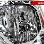Spec-D 19-24 Ram 1500 Headlights Factory Style Chrome Amber Reflector