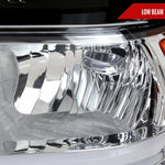 Spec-D 19-24 Ram 2500 3500 4500 5500 LED Bar Headlights Chrome