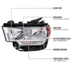 Spec-D 19-24 Ram 2500 3500 4500 5500 Headlights OEM Style Chrome