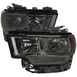 Spec-D 19-24 Ram 2500-5500 Headlights Factory Style Chrome/Smoked