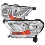 Spec-D 19-22 Ford Ranger XL/XLT OEM Style Halogen Headlights Chrome