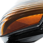 Spec-D 01-03 Toyota RAV4 Headlights OEM Style Matte Black/Clear
