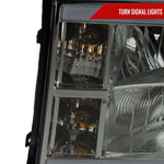 Spec-D 07-13 GMC Sierra 1500 2500HD 3500HD Headlights Light Bar Smoked
