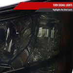 Spec-D 07-13 Silverado 1500 2500HD 3500HD Smoked Headlights