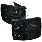 Spec-D 07-13 Silverado 1500 2500HD 3500HD Smoked Headlights