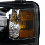 Spec-D 07-13 Silverado 1500/ 07-14 2500HD 3500HD Bar Headlights Black