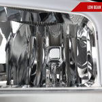 Spec-D 14-15 Chevy Silverado 1500 LED Bar OE Style Headlights Chrome