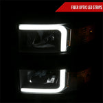 Spec-D 14-15 Chevy Silverado 1500 Bar OE Style Headlights Black