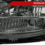 Spec-D 04-05 Toyota Sienna Headlights OEM Style Smoked/Amber