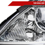 Spec-D 06-10 Sienna OEM OEM Style Driver/Left Headlights Chrome