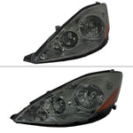 Spec-D 06-10 Sienna Headlights OEM Style Amber Reflector Chrome/Smoked