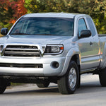 Spec-D 05-11 Tacoma Headlights LED Bar OEM Style Black
