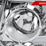 Spec-D 04-15 Nissan Titan Headlights Projector Chrome/Clear G3