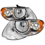 Spec-D 05-07 Chrysler Town & Country Headlights OEM Style Chrome/Clear