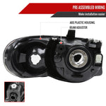 Spec-D 05-07 Chrysler Town & Country Headlights OEM Style Black