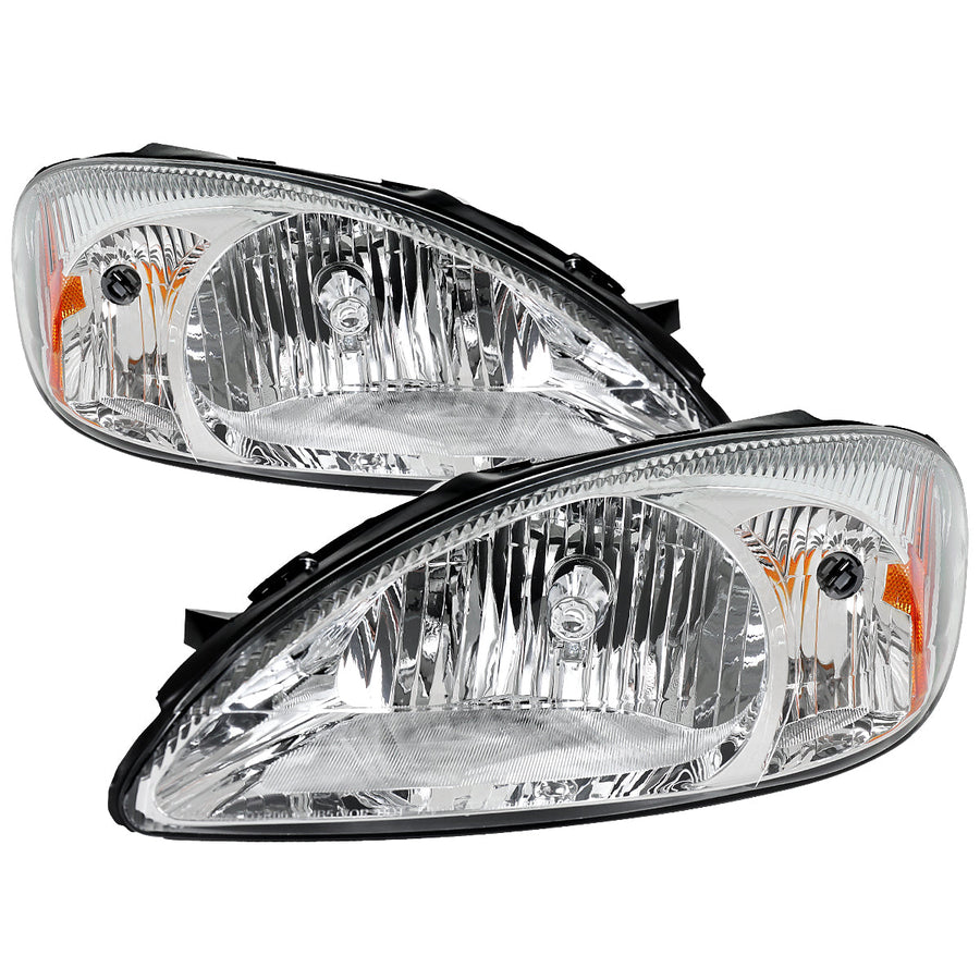 Spec-D 00-07 Ford Taurus OEM Headlights Without Centennial Chrome