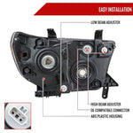 Spec-D 07-13 Tundra/08-17 Sequoia Headlights LED Tube OEM Style
