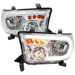Spec-D 07-13 Tundra/08-17 Sequoia Headlights LED Tube OEM Style