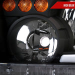 Spec-D 07-13 Tundra/08-17 Sequoia Headlights Retro Tube style Black