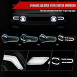Spec-D 07-14 FJ Cruiser Projector Headlights with SEQ Turn Blk Smoked