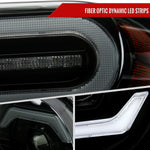 Spec-D 07-14 FJ Cruiser Projector Headlights with SEQ Turn Blk Smoked