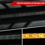 Spec-D 07-14 FJ Cruiser Projector Headlights with SEQ Turn Blk Smoked