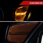 Spec-D 14-16 Lexus IS250 IS350 Projector Headlights Black/Smoked