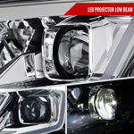 Spec-D 19-24 Chevy Malibu Full LED Sequential Headlights Chrome
