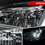 Spec-D 19-24 Chevy Malibu Full LED Sequential Headlights Chrome