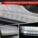 Spec-D 10-18 Ram 1500 2500 3500 /19-21 Ram Classic SEQ Headlights Blk