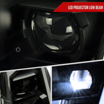 Spec-D 10-16 Cadillac SRX Projector Headlights SEQ LED Black/Smoked