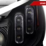 Spec-D 15-18 Mercedes C-Class W205 Sequential Headlights Black/Clear