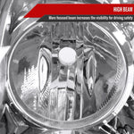 Spec-D 06-09 4Runner SR5 Ltd Projector Headlights Chrome