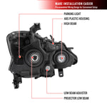 Spec-D 13-15 Nissan Altima Driver Projector Chrome Replacement