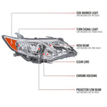 Spec-D 12-14 Toyota Camry Passenger Projector Chrome Replacement