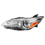 Spec-D 15-17 Camry Projector Headlights Amber Reflector Driver Chrome