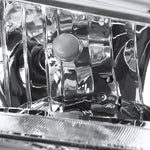 Spec-D 15-17 Toyota Camry Passenger Projector Chrome Replacement