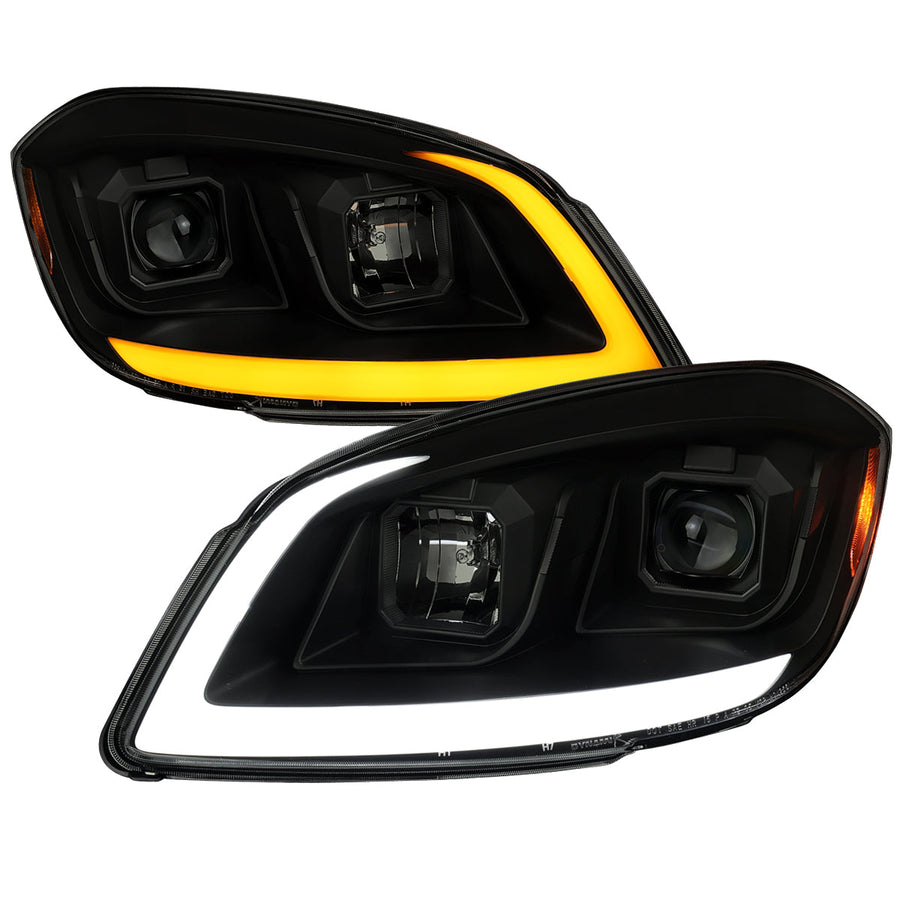Spec-D 05-10 Chevy Cobalt Headlights Switchback DRL Black/Smoked