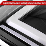 Spec-D 07-14 GMC Yukon Denali Headlights G2 Sequential Black/Clear