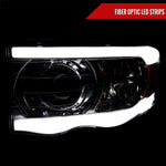 Spec-D 02-05 Ram 1500/03-05 Ram 2500/3500 Headlights LED Tube Smoked
