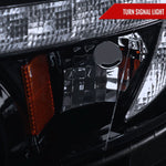 Spec-D 07-10 Ford Edge Halo Projector Headlights Strip GL Blk/ Smoked